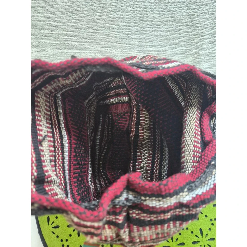 Pinzon Hippie Gear Mexican Backpack Multicolor Aztec Boho Style Shoulder Straps